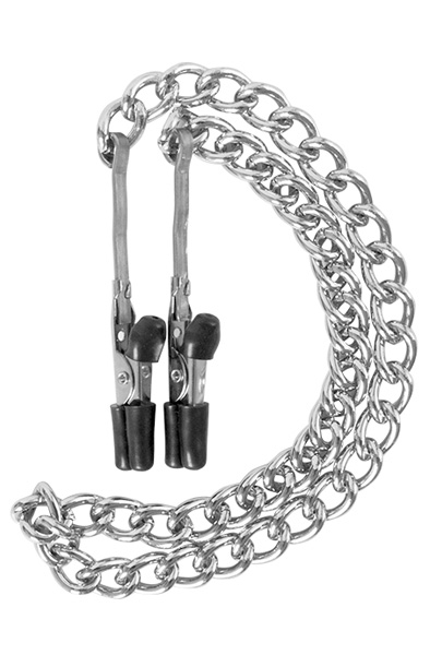 Guilty Pleasure Mini Munchers Nipple Clamps Bröstklämmor med kedja |  | Intimast