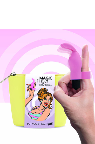 FeelzToys Magic Finger Vibrator Pink Fingervibrator | | Intimast