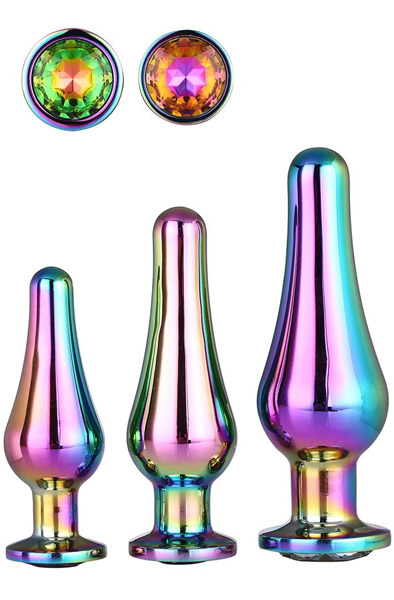 Dream Toys Gleaming Love Pleasure Set Multicolour Analpluggar paket | | Intimast
