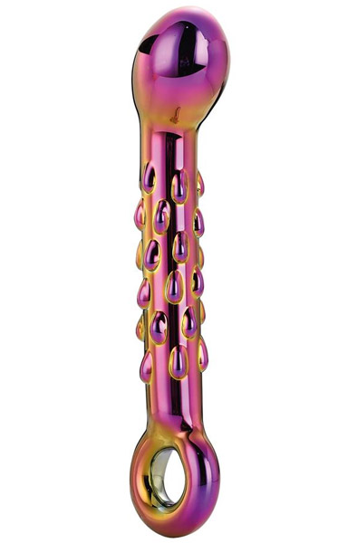 Dream Toys Glamour Glass Ribbed G-spot Dildo Glasdildo | | Intimast