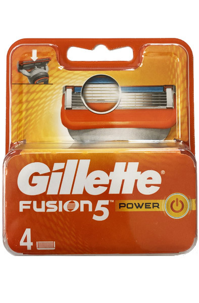 Gillette Fusion5 Power 4-pack Gillette rakblad |  | Intimast