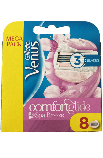 Alternativ bild 1 för Gillette Venus Comfort Glide Spa Breeze 8 stk.