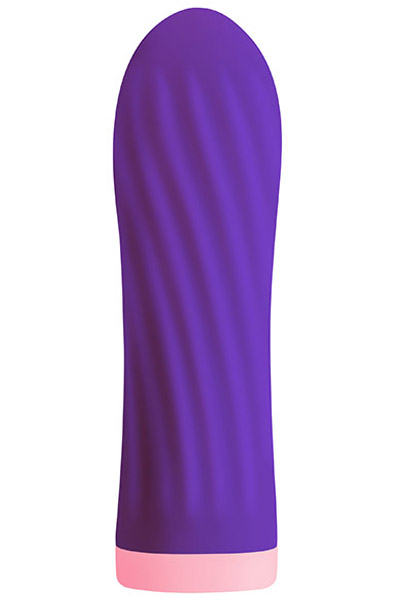 S Pleasures Bullet Twist & Shout Purple Vibrator