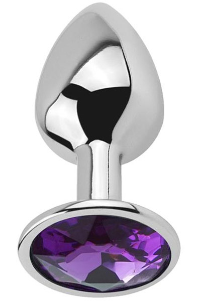 Afterdark Purple Amethyst Anal Plug M Analplugg metall |  | Intimast