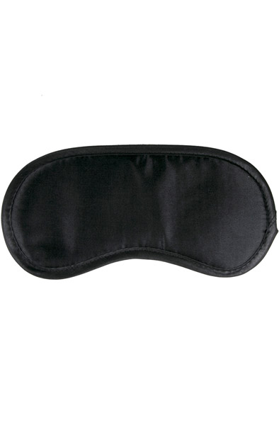 Easytoys Black Satin Eye Mask Ögonbindel | | Intimast