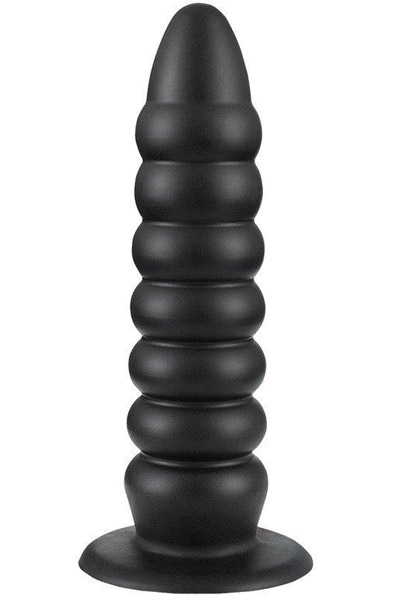 Wolf Gladius Black Silicone Anal Dildo 23cm