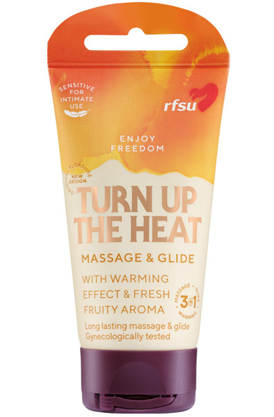 RFSU Sense Me 3in1 Turn Up The Heat 40ml Glidmedel & Massagelotion |  | Intimast