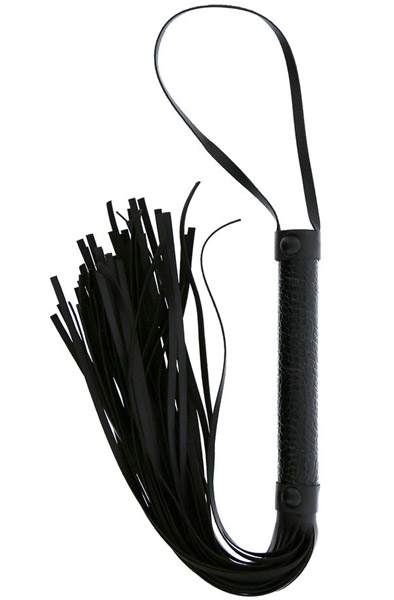 Dream Toys Blaze Whip Croco Black Flogger | | Intimast
