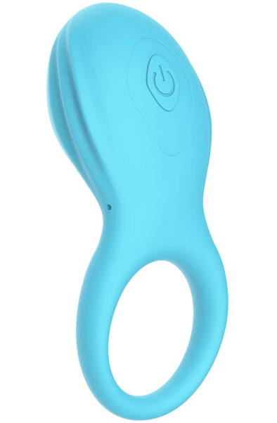 Dream Toys The Candy Shop Blue Lagoon Penisring med vibrator | | Intimast