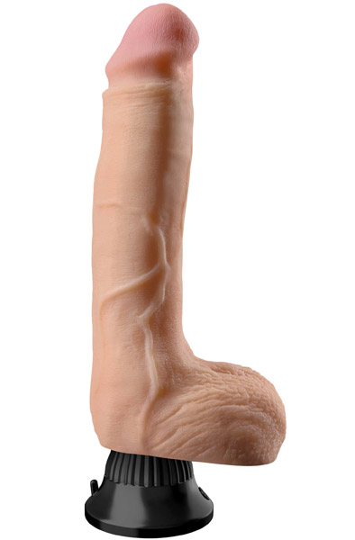 Pipedream Real Feel Deluxe 7 23cm Dildo med vibrator | | Intimast