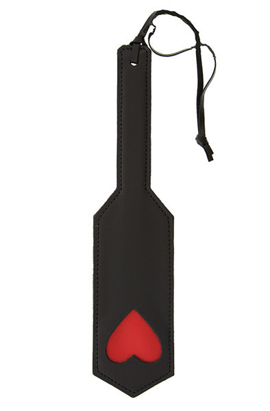 Guilty Pleasure Heart Impression Paddle BDSM Paddel |  | Intimast