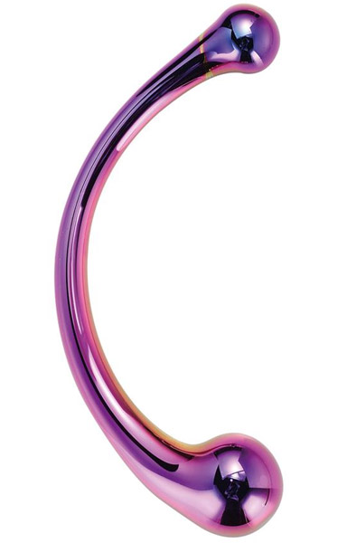 Dream Toys Glamour Glass Curved Big Wand Glasdildo | | Intimast