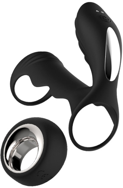 Dream Toys Midnight Magic Hyperion Remote Penisöverdrag med vibration | | Intimast