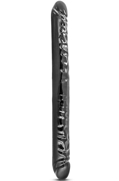 B Yours Double Dildo Black 45cm Dubbeldildo | | Intimast