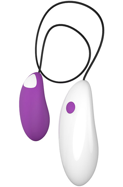 Pleasure Eggs Wired Love Egg Purple Vibrerande ägg | | Intimast