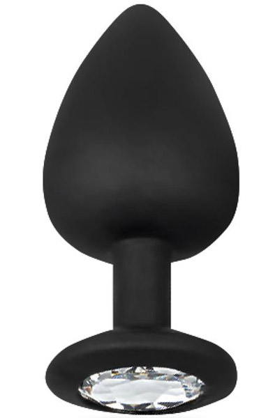 Afterdark Sparkly Butt Plug Silicone M Analplugg |  | Intimast