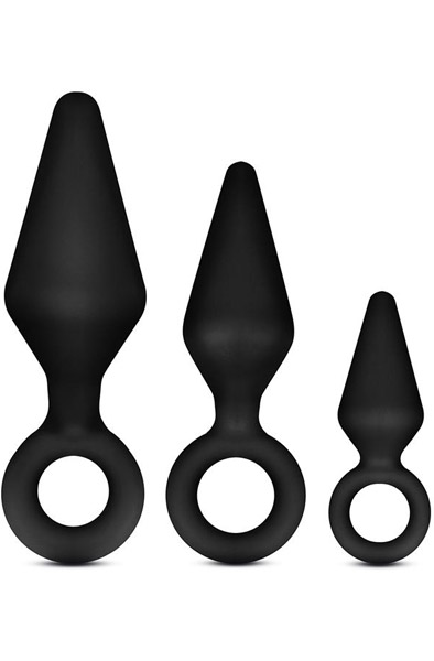 Anal Adventures Platinum Loop Plug Kit Analpluggar paket | | Intimast
