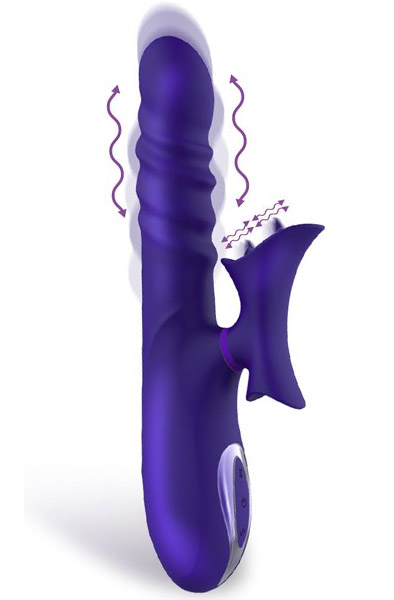 Action No. Fourteen Thrusting & Waving Vibrator/Rabbit Rabbitvibrator |  | Intimast