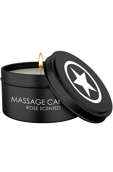 Ouch Massage Candle Rose Scented Massageljus |  | Intimast