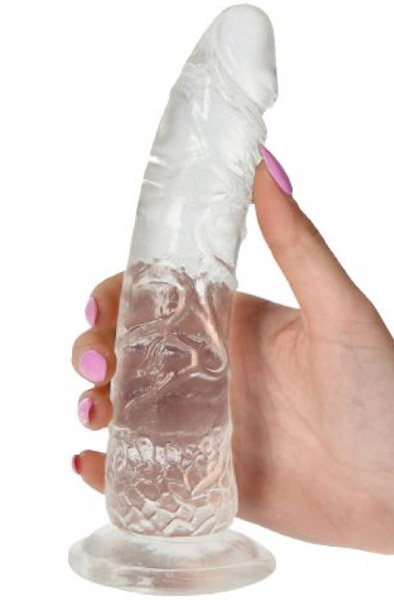 Jelly Dildo Real Rapture Clear 20,5 cm Dildo |  | Intimast