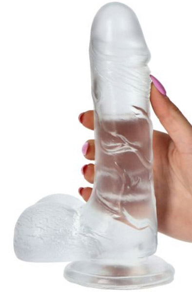 Jelly Dildo Real Rapture Clear 23 cm Dildo |  | Intimast