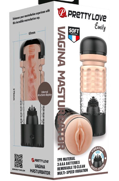 Pretty Love Emily Masturbator Black Masturbator |  | Intimast