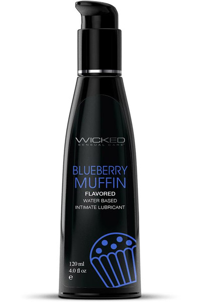 Wicked Aqua Blueberry Muffin Lube 120ml Glidmedel med smak |  | Intimast