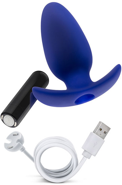 Alternativ bild 1 för Performance Plus Turbo - Vibrerande Uppladdningsbar Analplugg