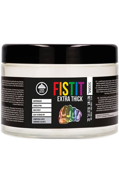 Pharmquests Fist It Extra Thick Rainbow 500 ml Glidmedel anal/fisting |  | Intimast