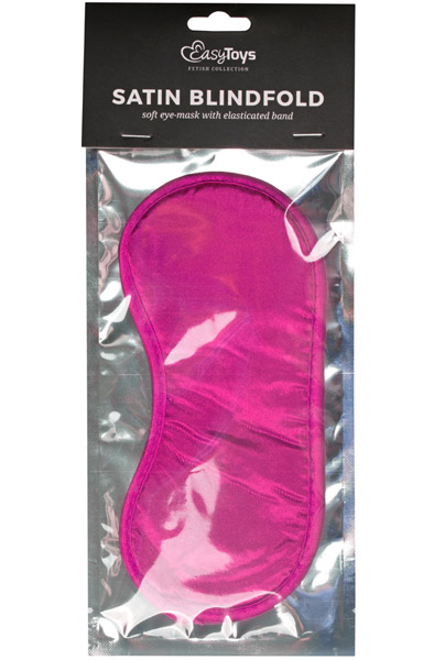 Alternativ bild 1 för Pink Satin Eye Mask
