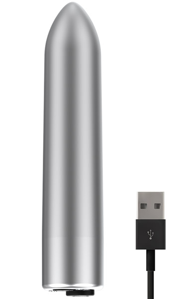 Ohmama Vibrating Bullet 10 Patterns Silver Bulletvibrator | | Intimast