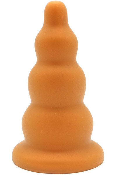 Gold Play Blob Large 20cm Ø9,5cm Grövre analplugg