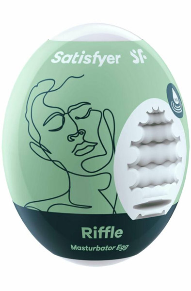 Satisfyer Masturbator Egg Single Riffle Onaniägg |  | Intimast