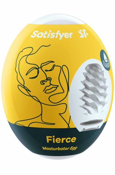 Satisfyer Masturbator Egg Single Fierce Onaniägg | | Intimast