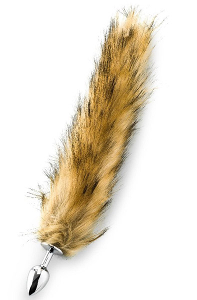 Deluxe Fluffy Fox Plug Brown 45cm Analplugg med svans |  | Intimast