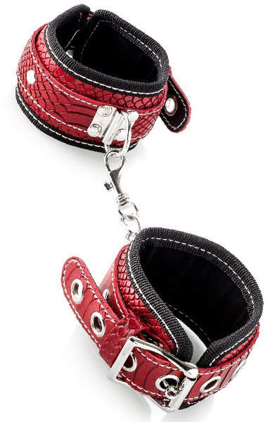 Luxury Lined Handcuffs With Strong Locks Handbojor |  | Intimast