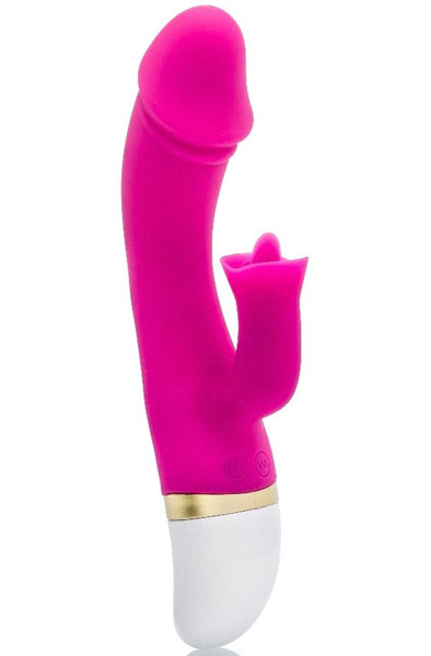 Pleasure Clitoris Licking G-Spot Vibrator Rabbitvibrator |  | Intimast