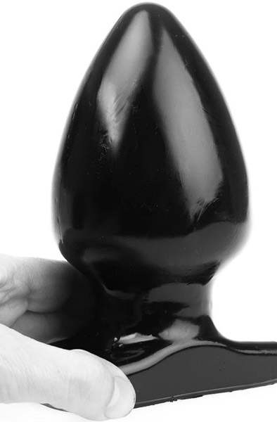 I Love Butt Spade Plug Black Large 17,5cm Grövre analplugg |  | Intimast