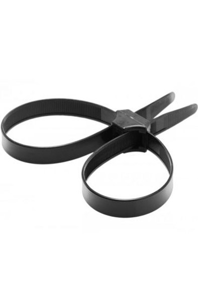 Master Series Black Zip Tie Police Cuffs Handbojor | | Intimast