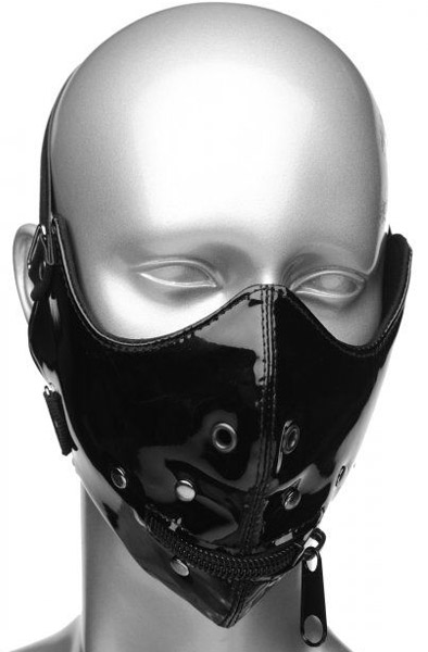 Master Series Lektor Zipper Mouth Muzzle BDSM mask | | Intimast