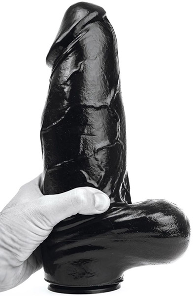 Domestic Partner Panzer XL Black 29,5cm Grövre analdildo