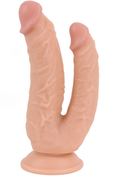 Kiotos Double COX Flesh 19 cm Dubbeldildo |  | Intimast