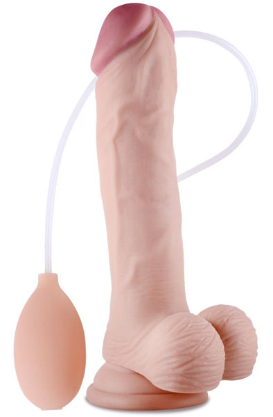 Lovetoy Soft Ejaculation Cock With Ball 17,5cm Sprutande dildo | | Intimast