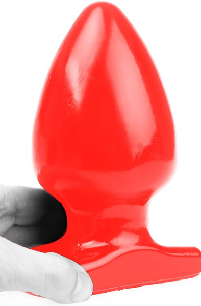 I Love Butt Spade Plug Red Large 17,5cm Grövre analplugg |  | Intimast