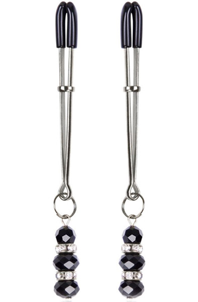 Kiotos Fancy Nipple Clamps With Gems Bröstvårtsklämmor |  | Intimast