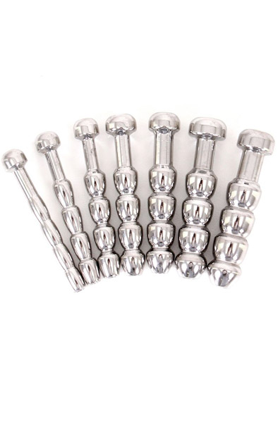 Urethral Trainer Kit 7 Holow Penisplugs Dilator paket |  | Intimast