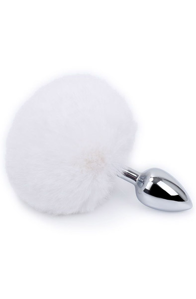 Kiotos Bunny Tail White Analplugg med svans |  | Intimast