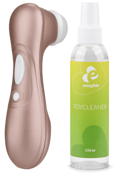 Satisfyer Pro 2 + Toy Cleaner 150ml Paketerbjudande |  | Intimast