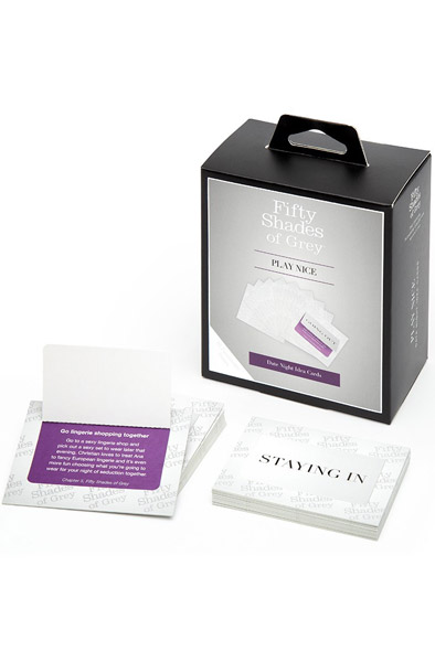 Fifty Shades of Grey Date Night Idea Cards Kortspel | | Intimast