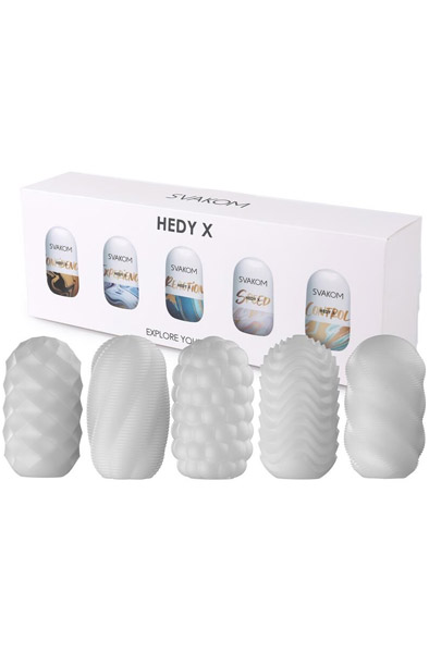 Hedy X Mini Masturbators 5-pack Onaniägg | | Intimast
